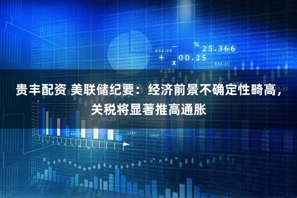 贵丰配资 美联储纪要：经济前景不确定性畸高，关税将显著推高通胀